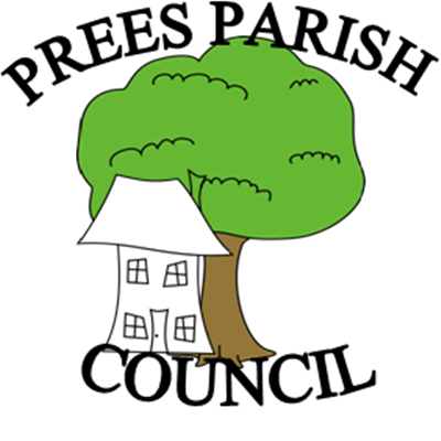 Prees Parish Council Top Logo